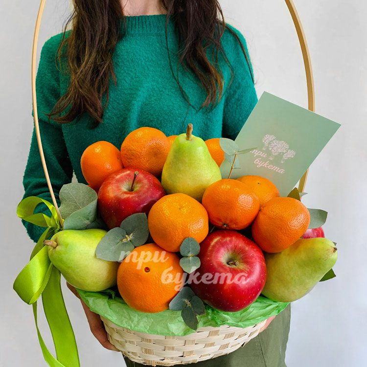 Корзина фруктов №5 (доп. фото)